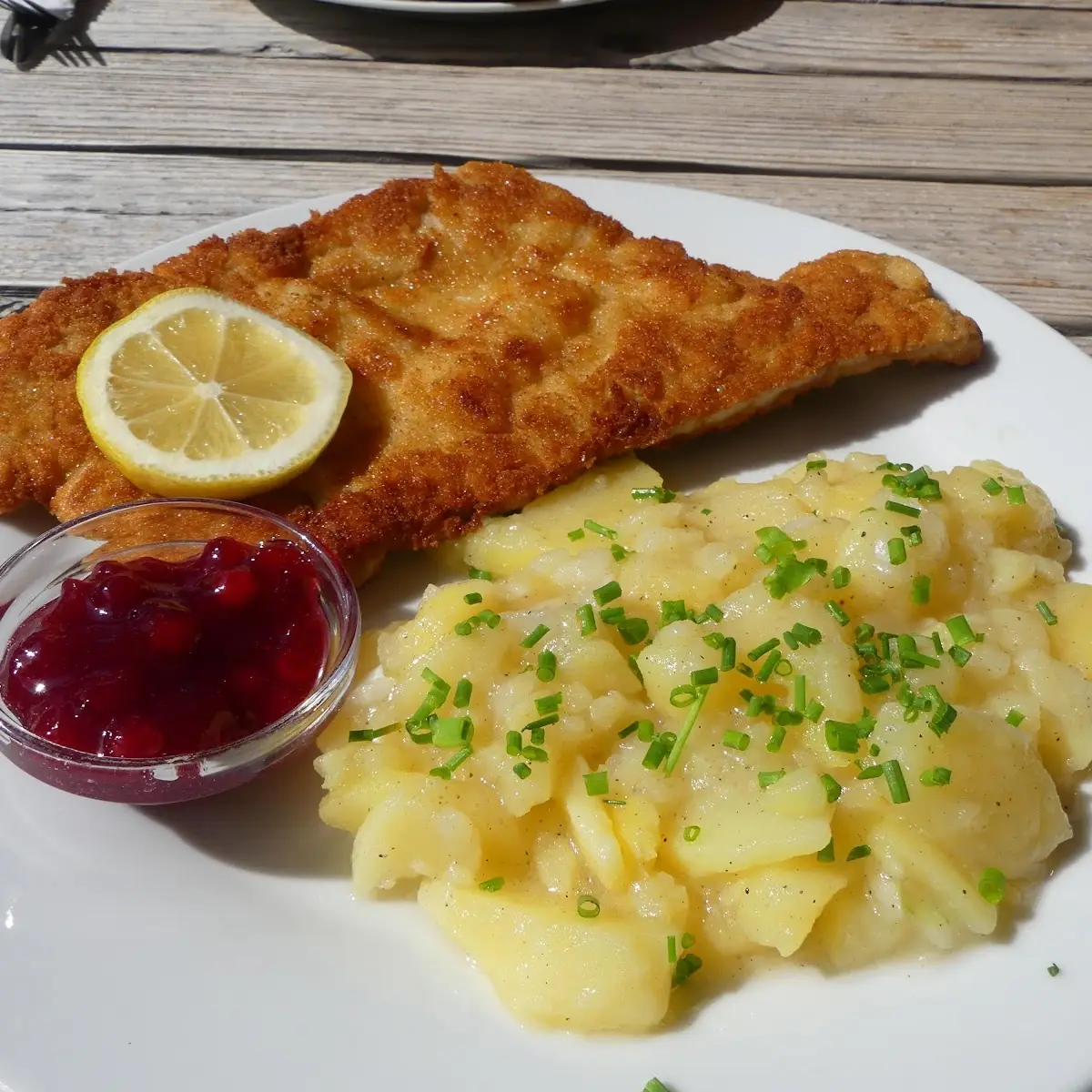 Wiener Schnitzel Mit Kartoffelsalat