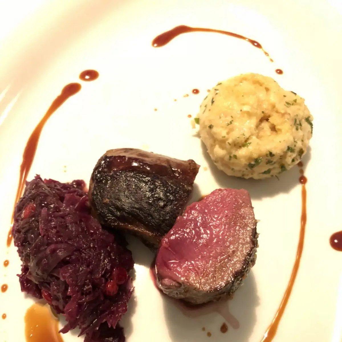 Roasted Venison Noisette