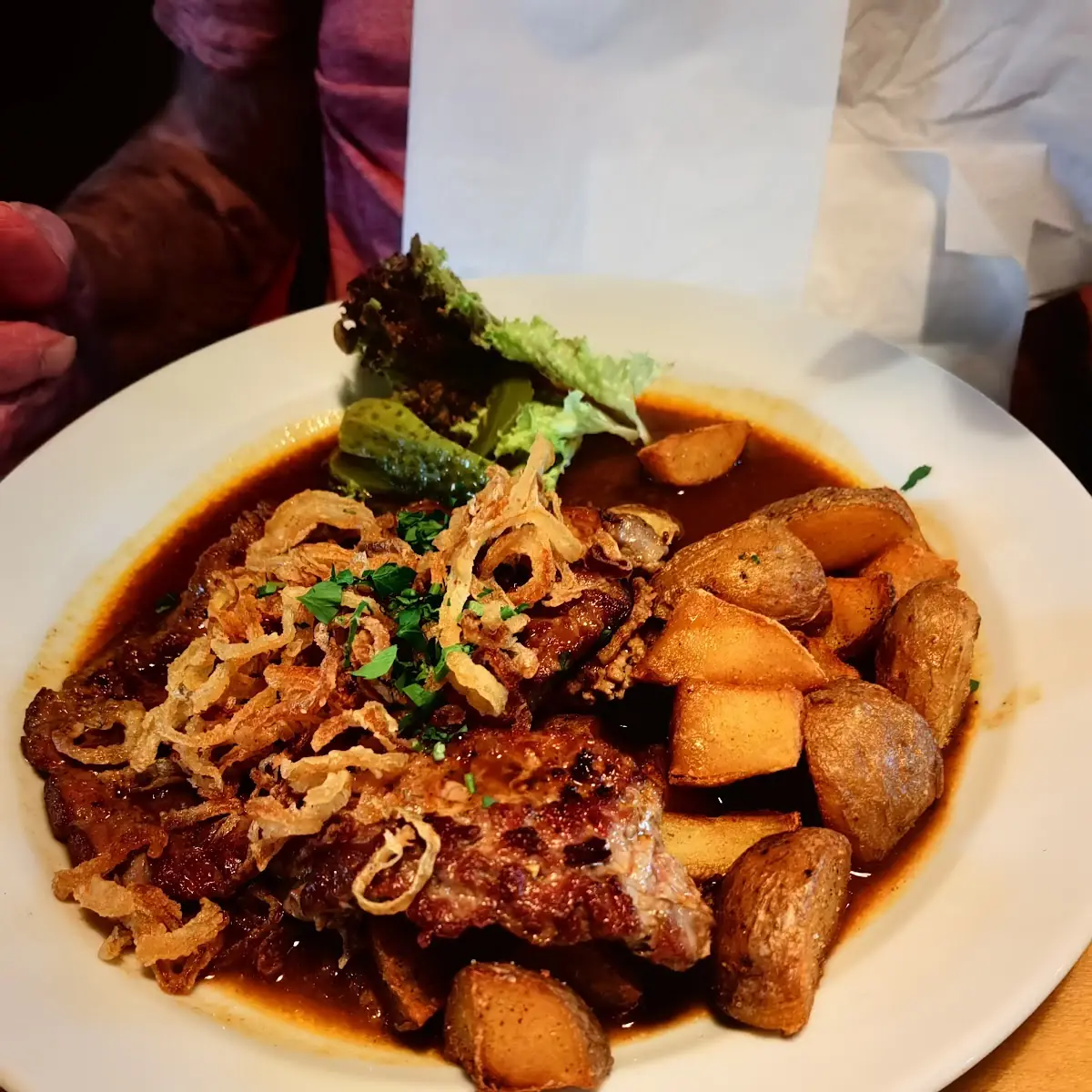 Zwiebelrostbraten