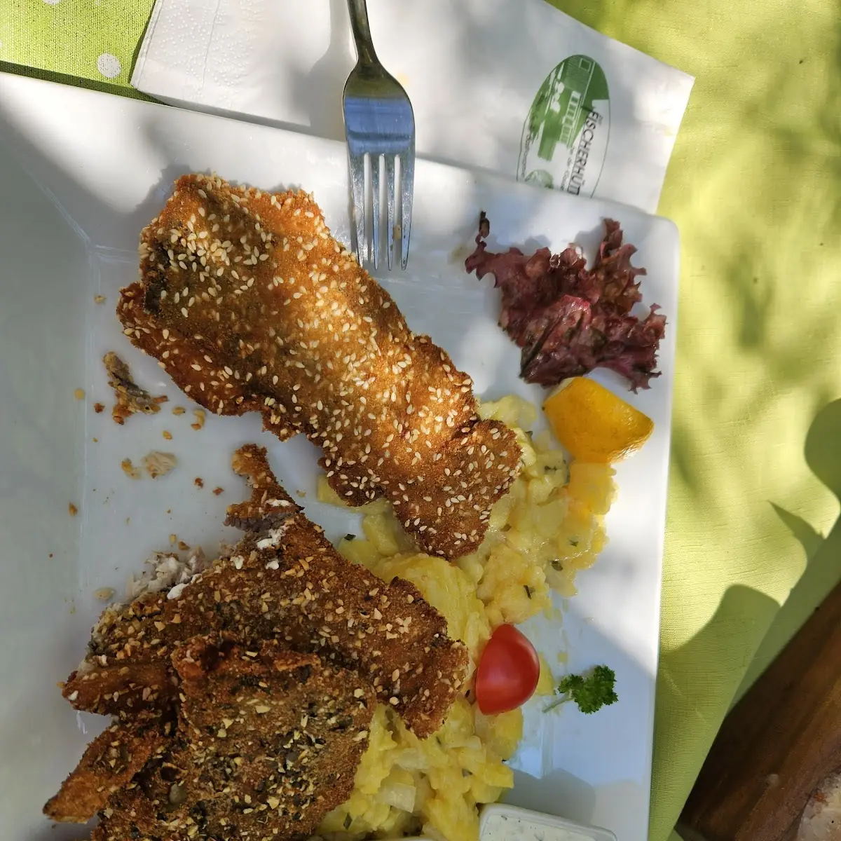 Dreierlei Gebackener Karpfen
