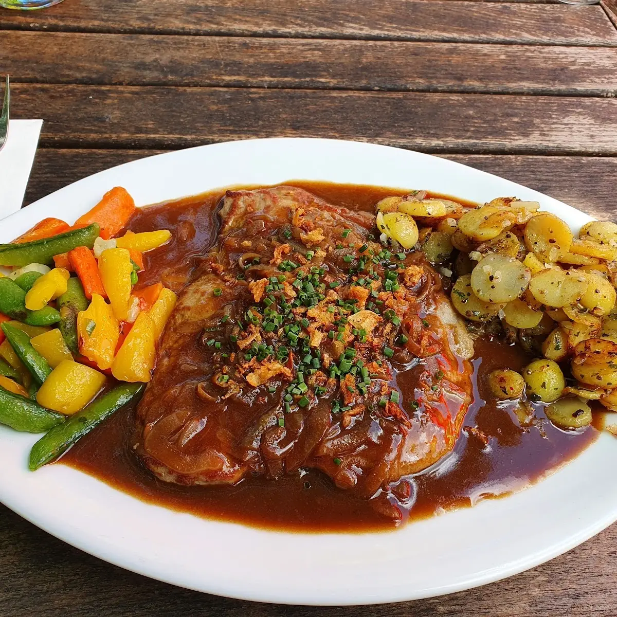 Zwiebelrostbraten