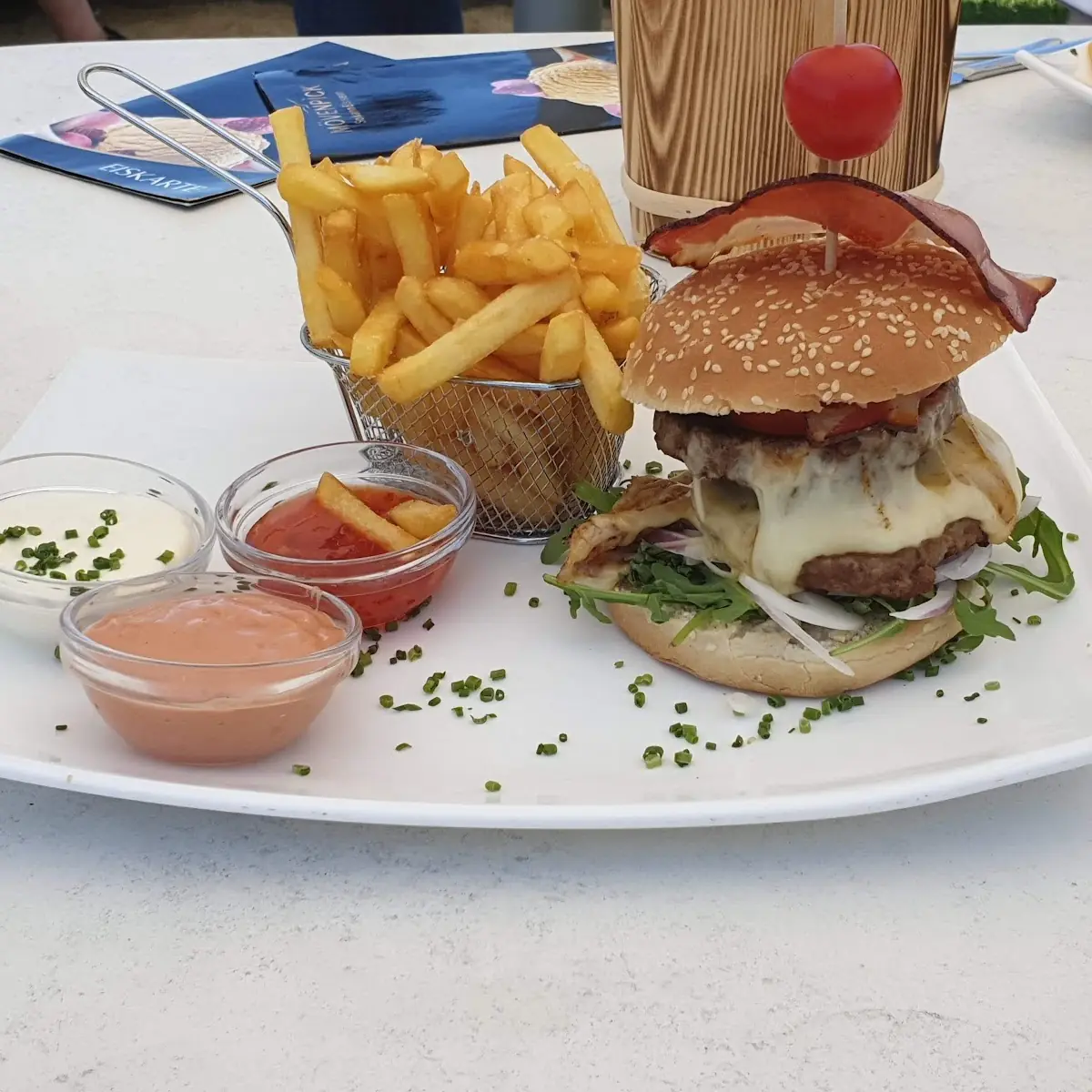Pilzegg Burger