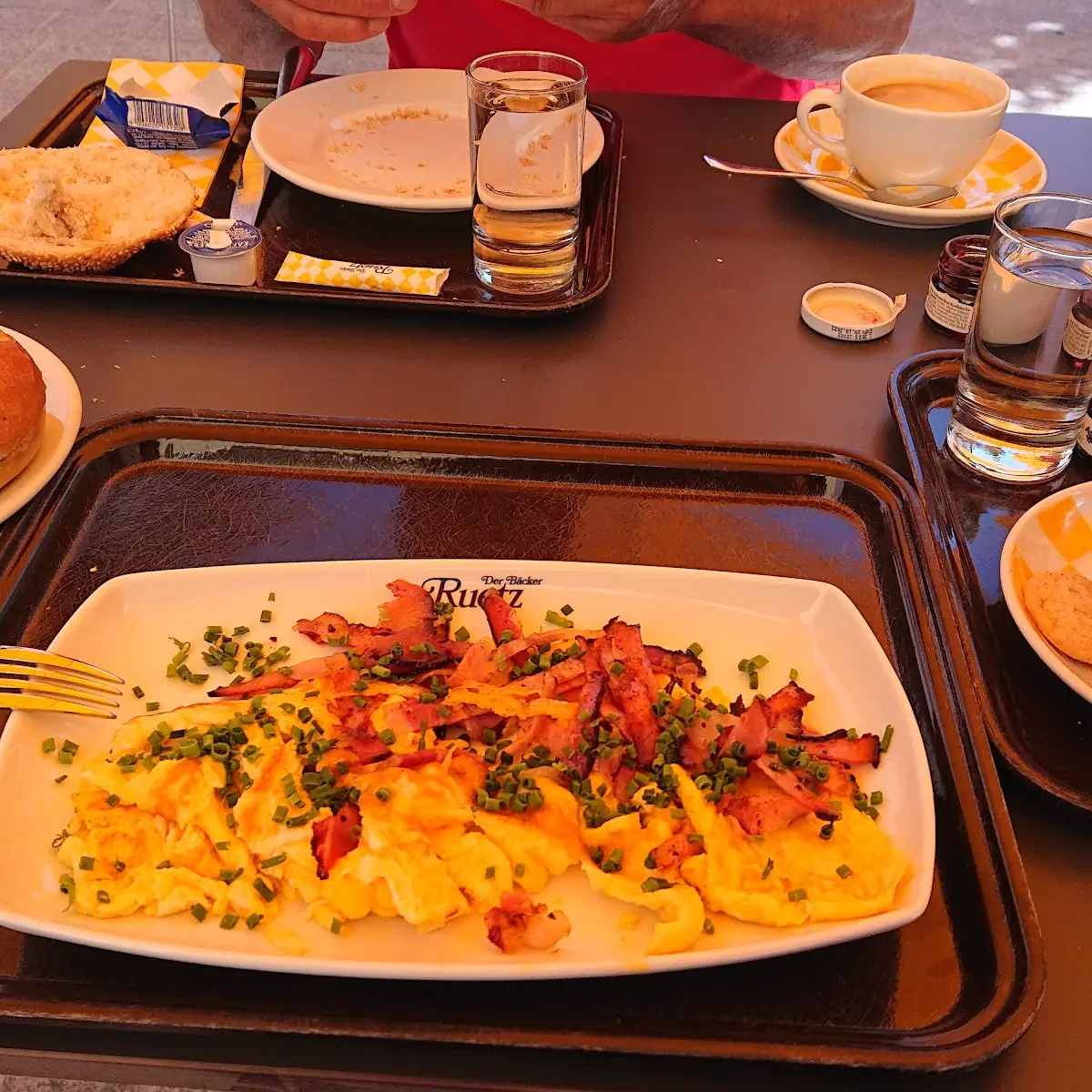 Rührei Mit Speck