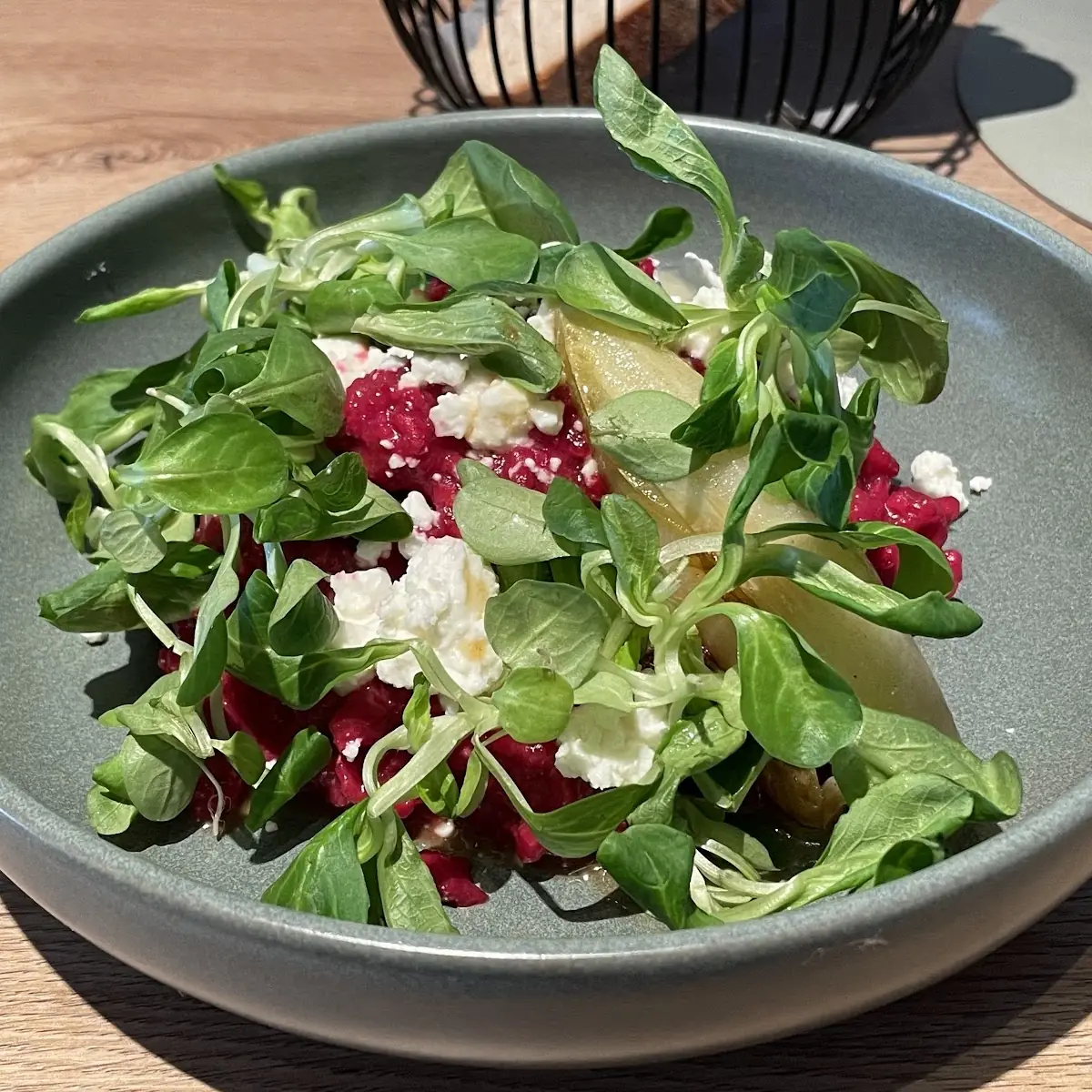 Beetroot Risotto with Feta