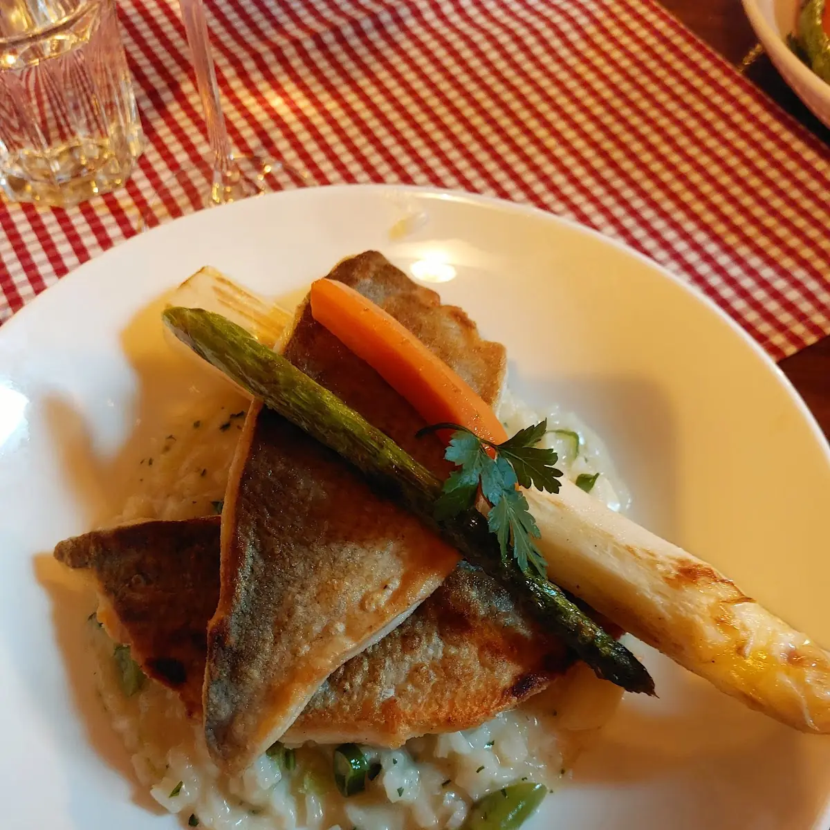 Aspergerisotto Met Doradefilet