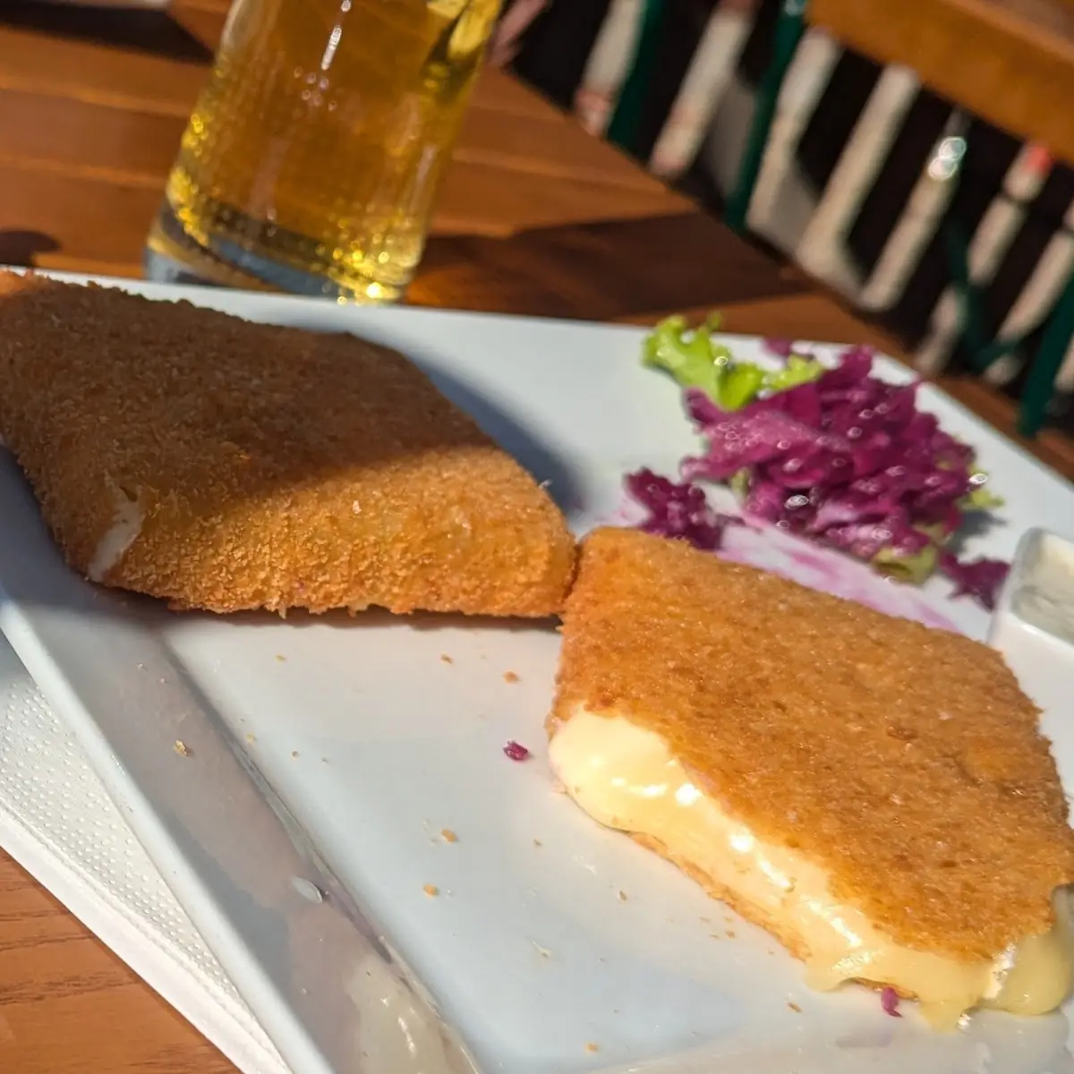 Gebackener Emmentaler