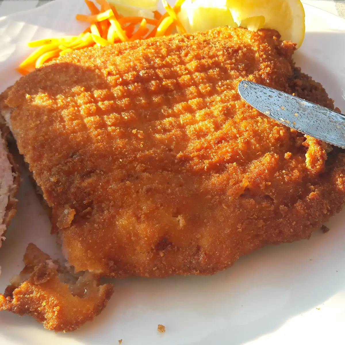 Gefülltes Schnitzel Diavolo