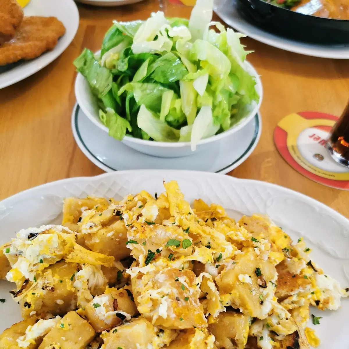 Geröstete Knödel