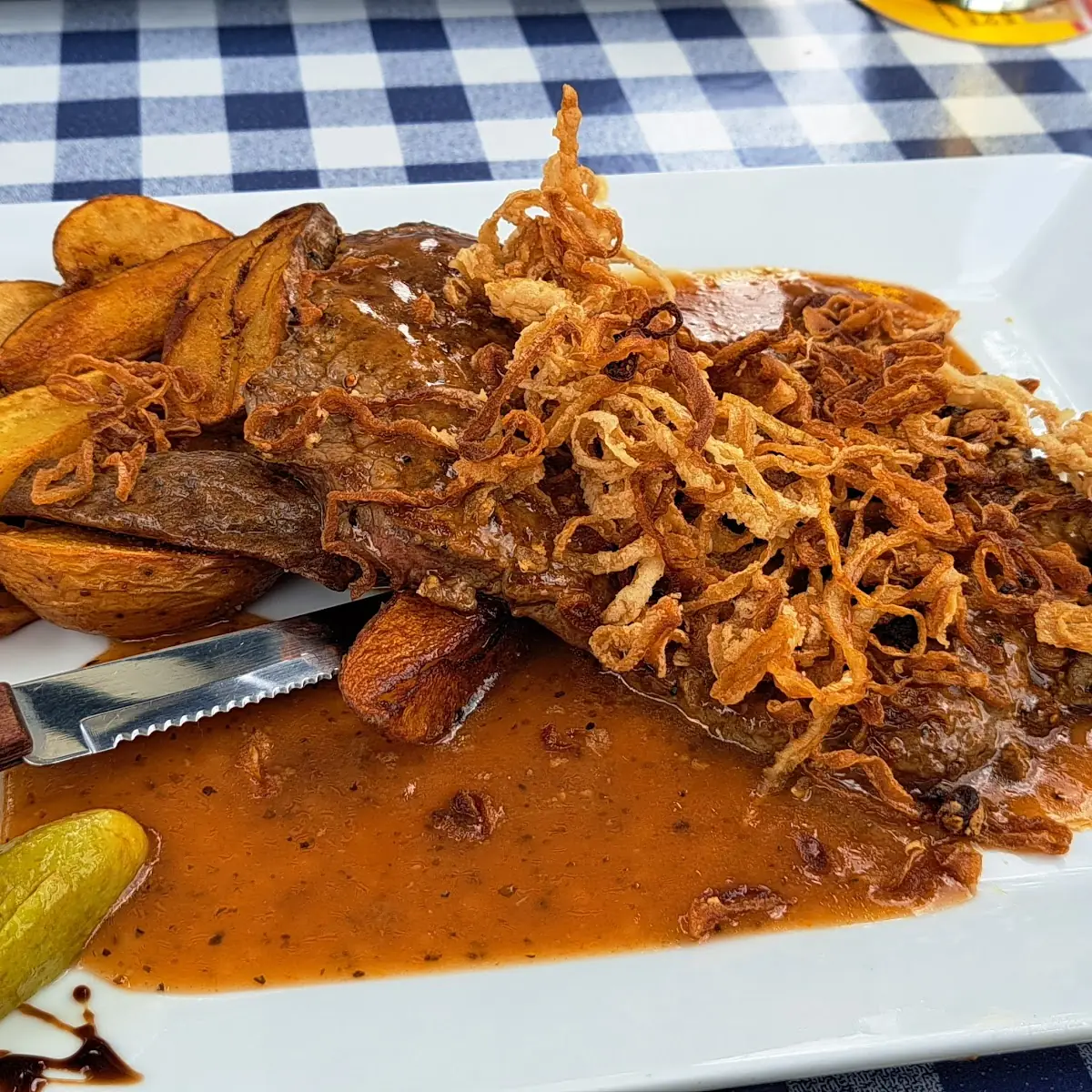 Zwiebelrostbraten