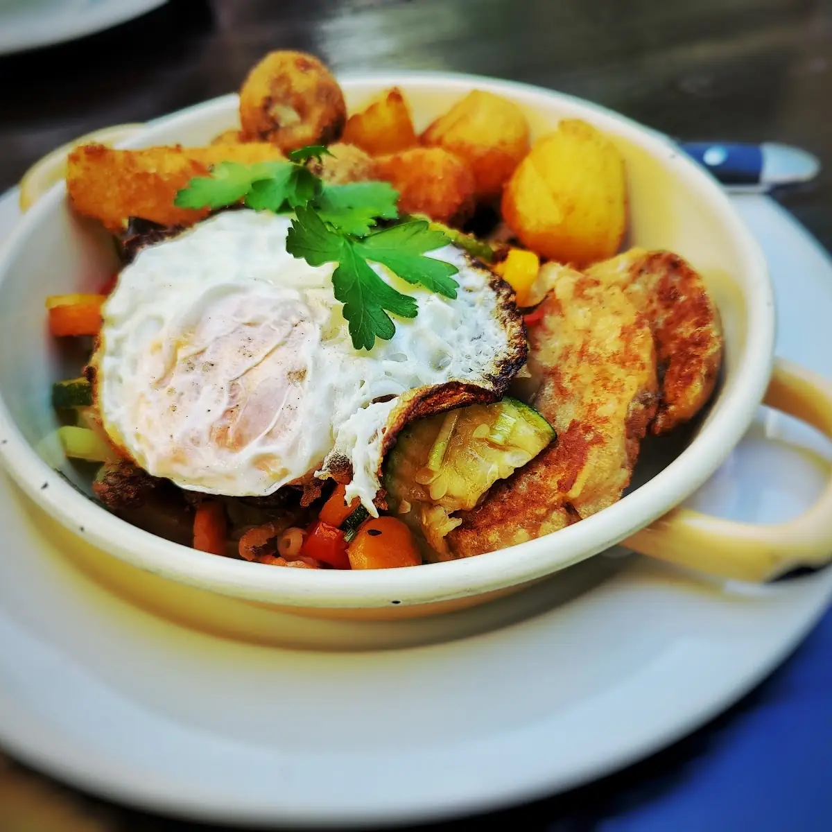 Fried Vegetables with Egg