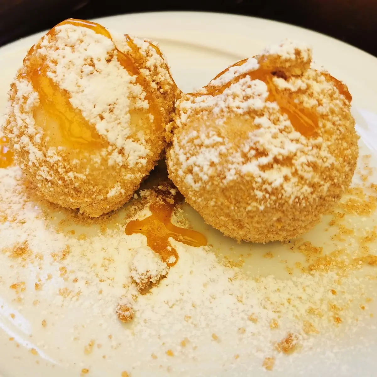 Marillenknödel Mit Eis