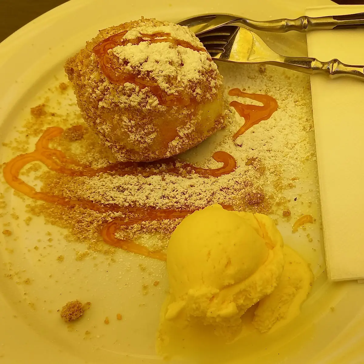 Marillenknödel Mit Vanilleeis