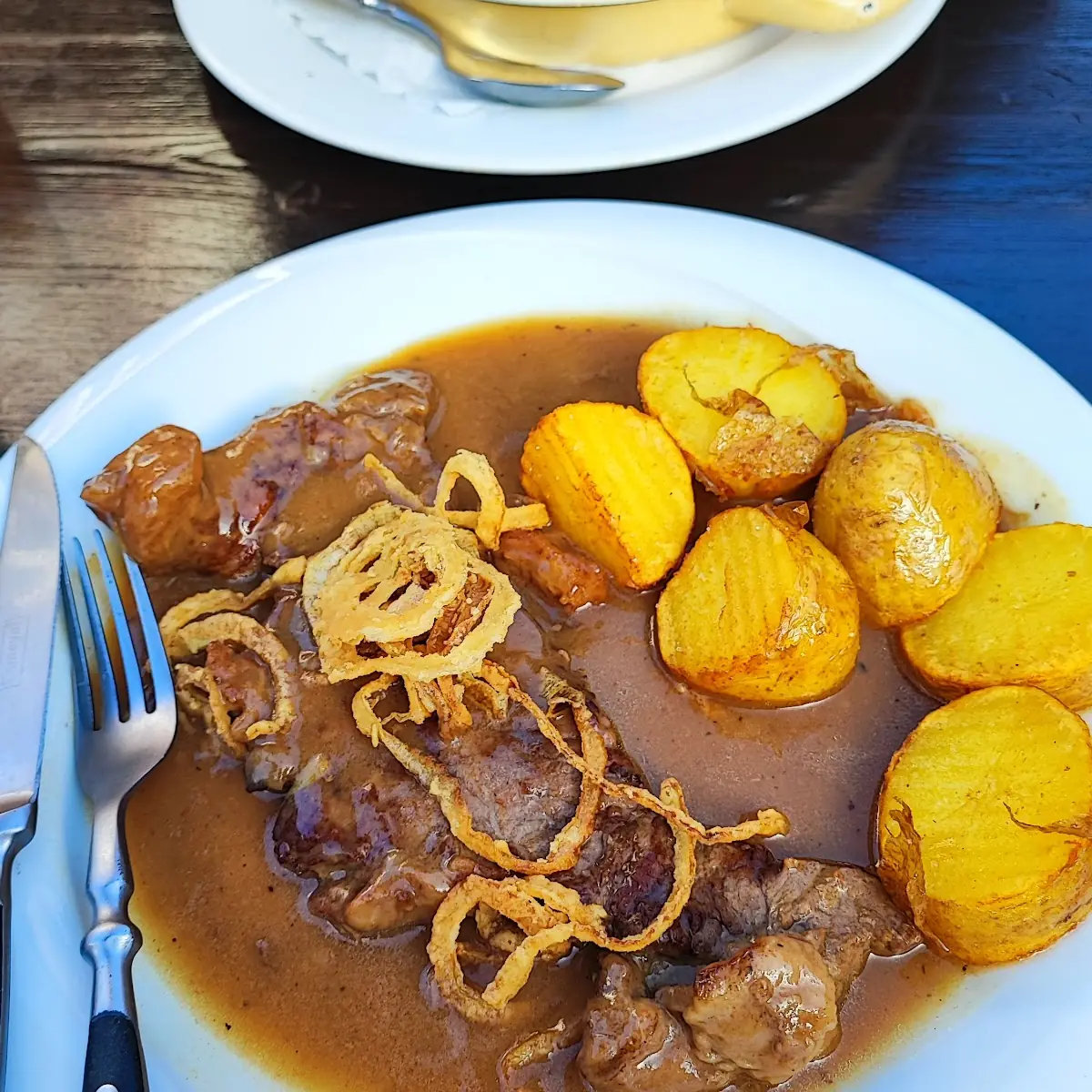 Zwiebelrostbraten
