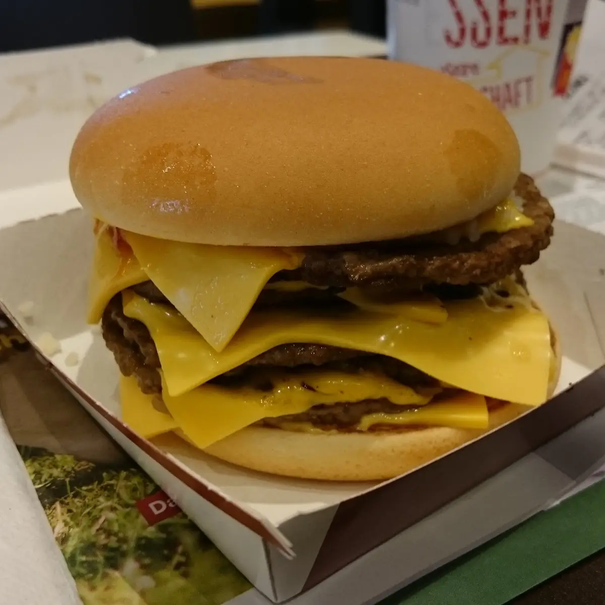Triple Cheeseburger 2xpatty 2xcheddar