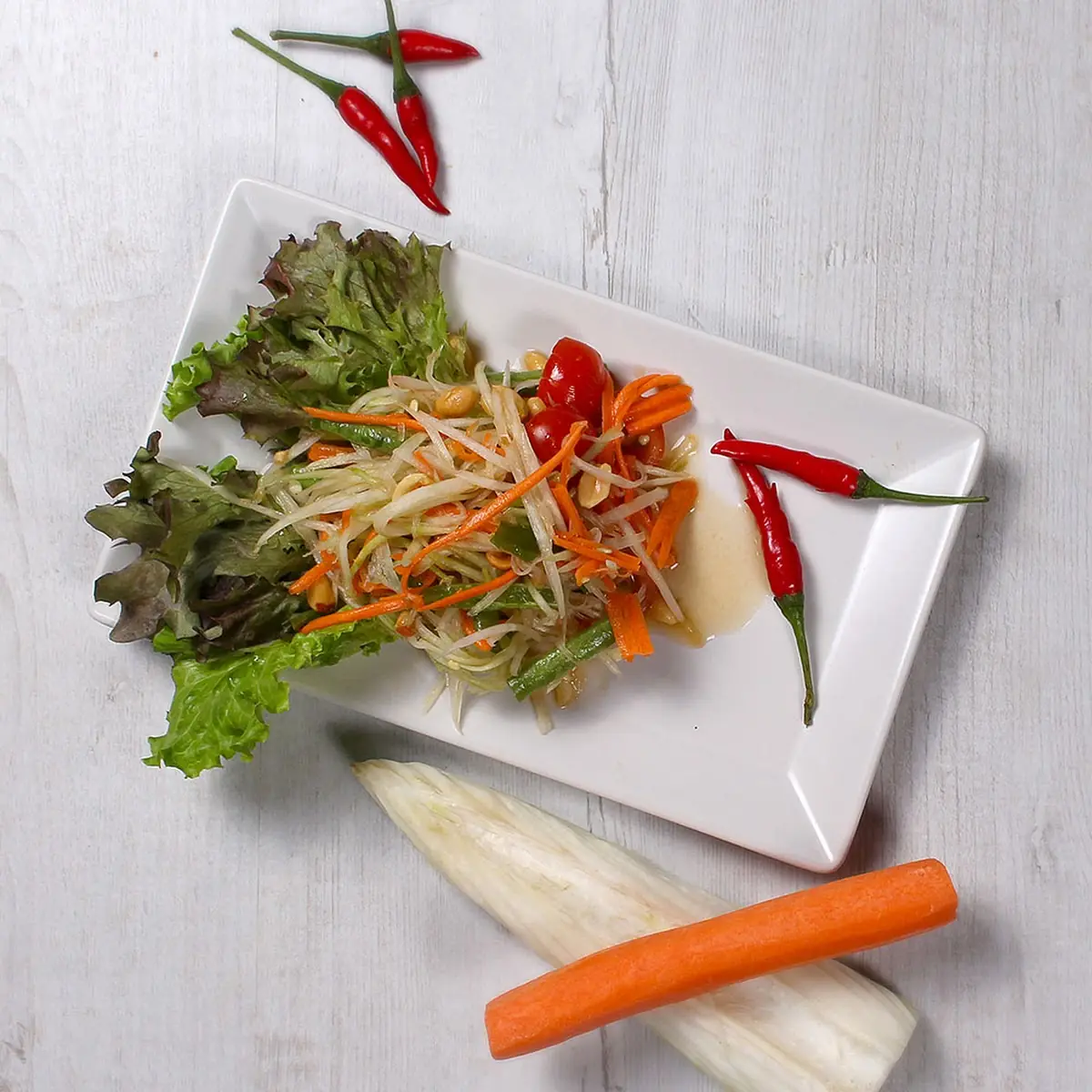 Thaihaus-salat Gemischt