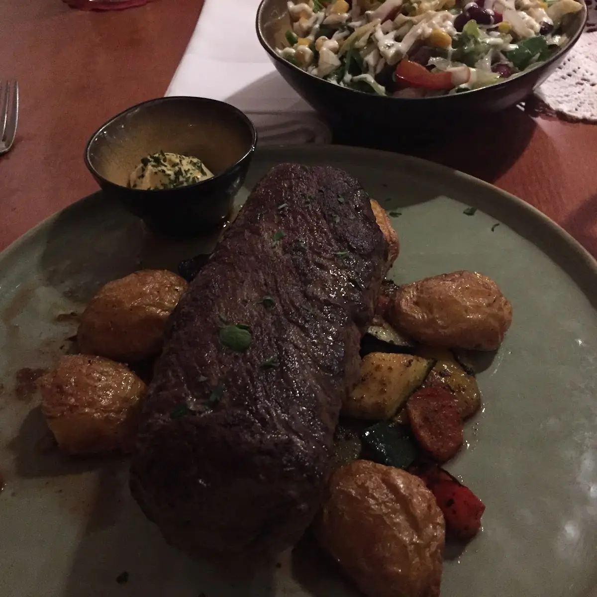 Steak Mit Gemüse