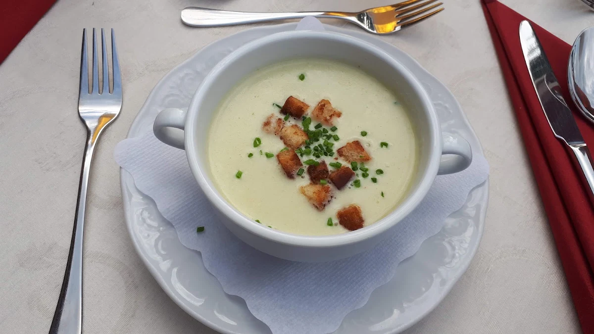 Knoblauchcremesuppe