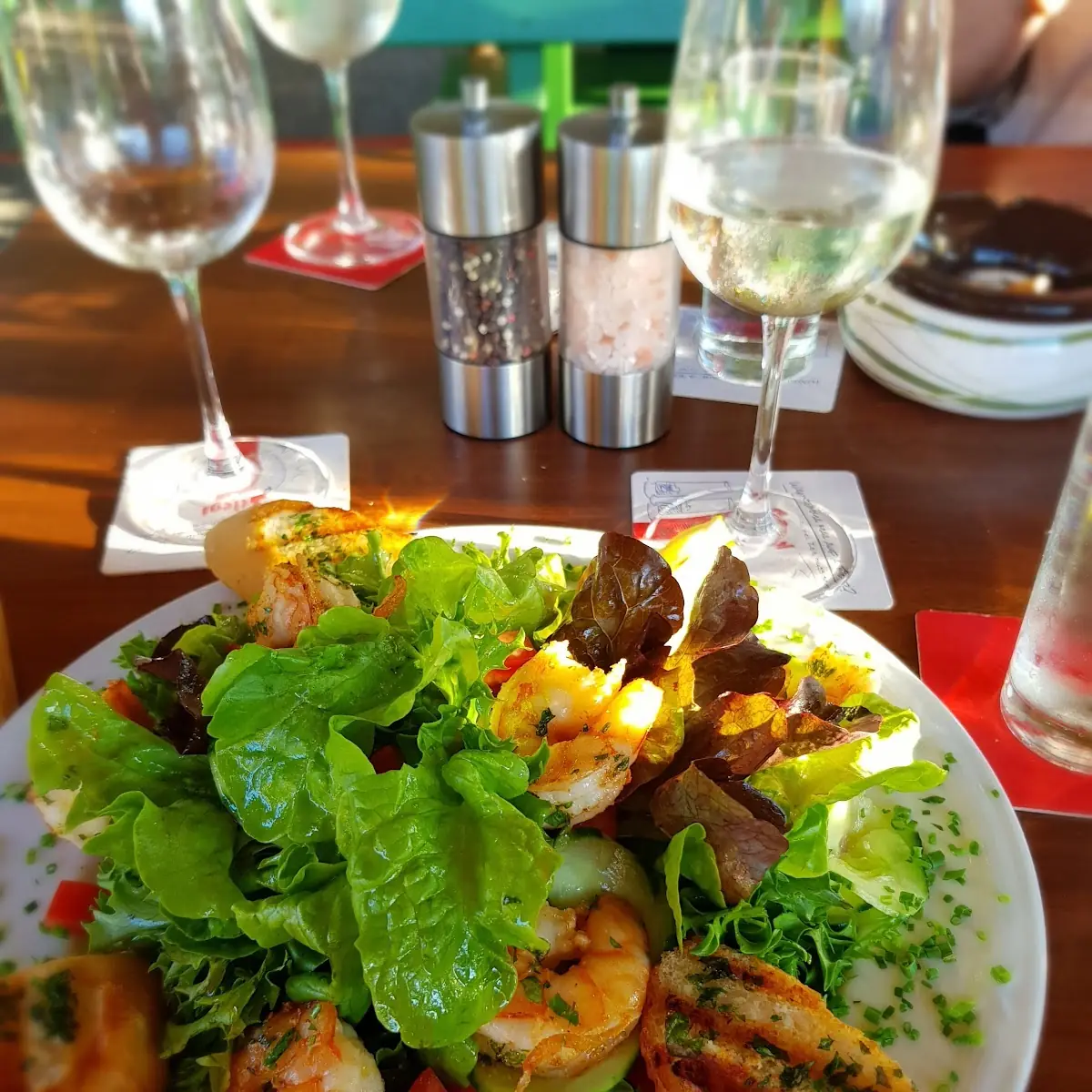 Salat Mit Garnelen
