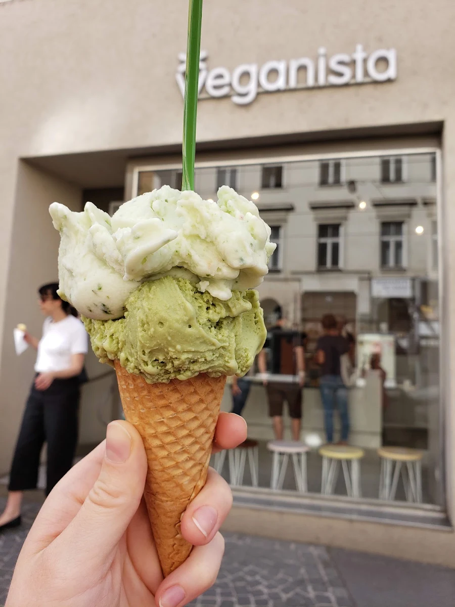 Ice Cream Matcha and Basilic