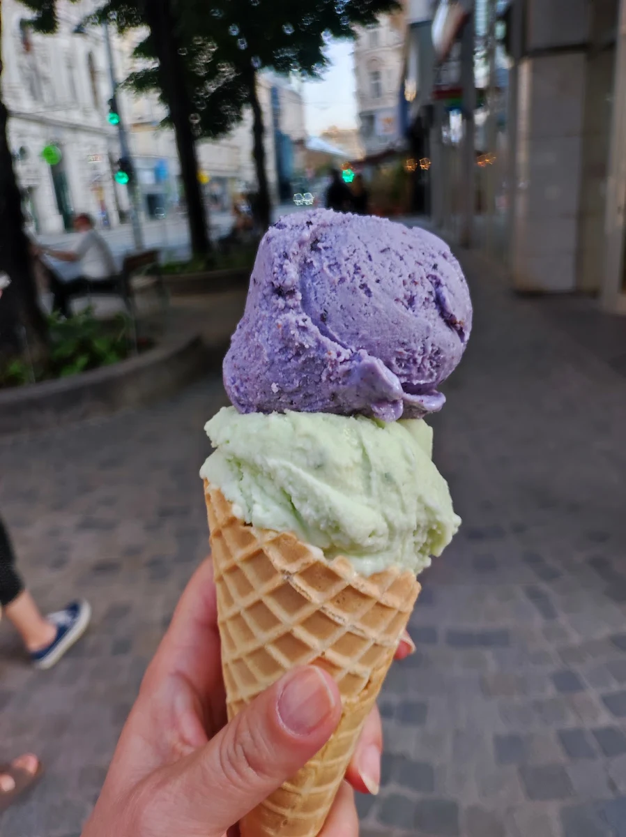 Lody Lawendowe I Bazyliowe
