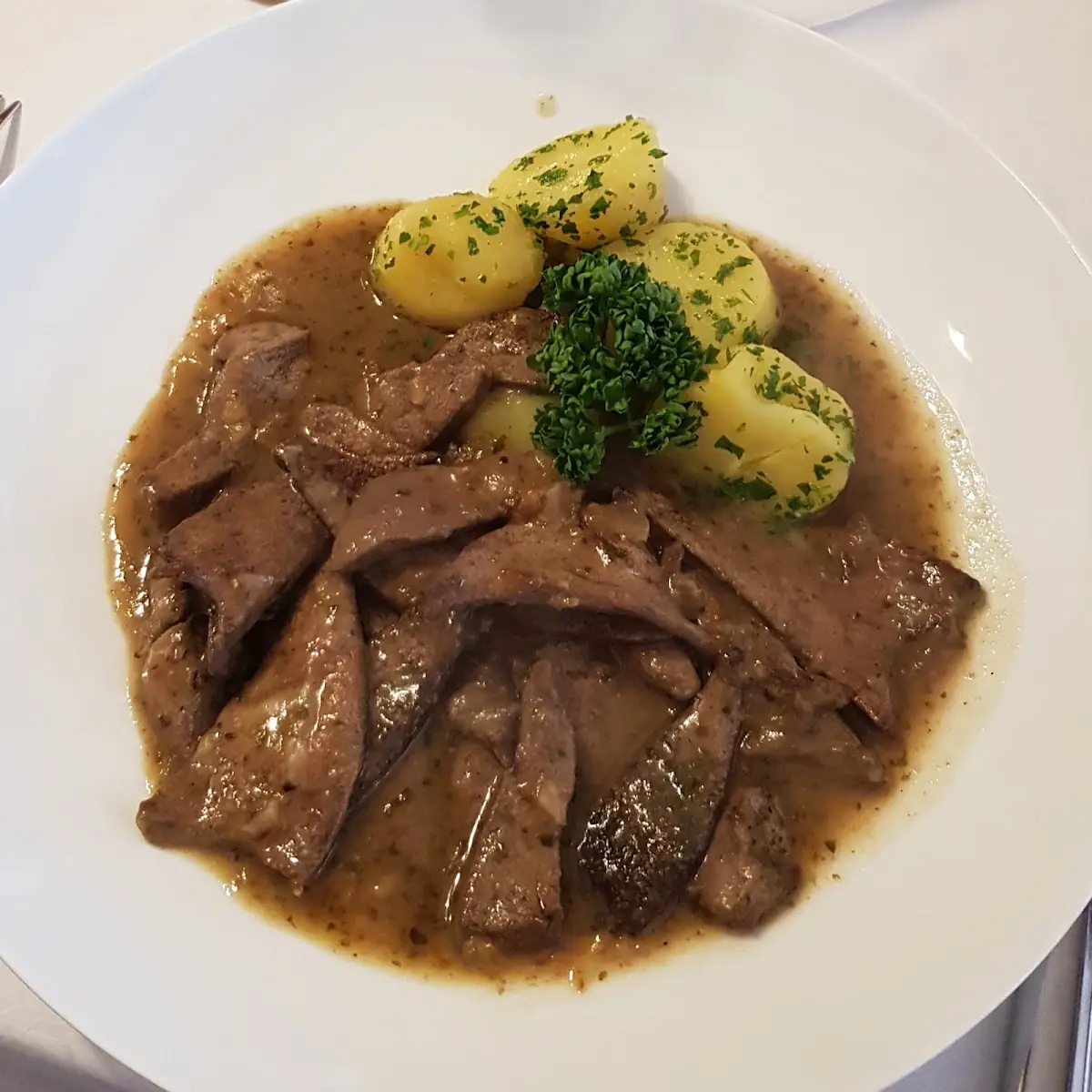 Geröstete Leber