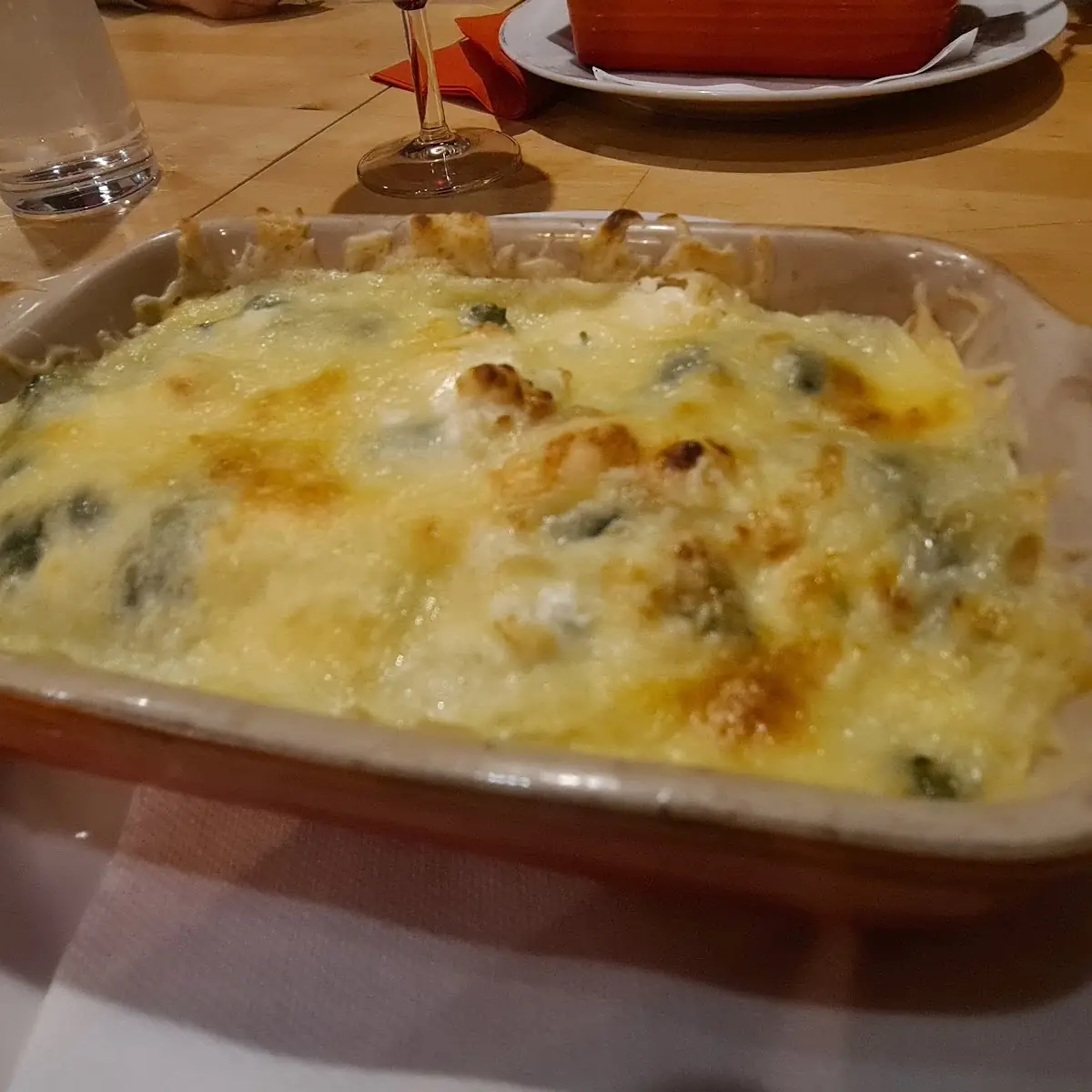 Lasagne Mit Spinat