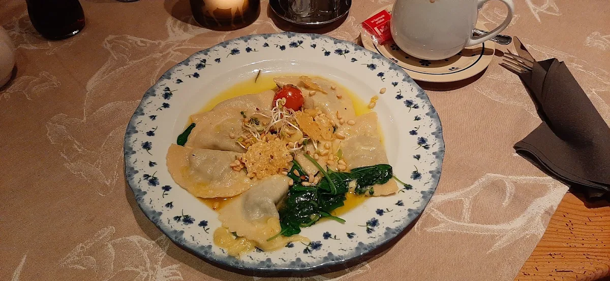 Kartoffel-spinat-ravioli