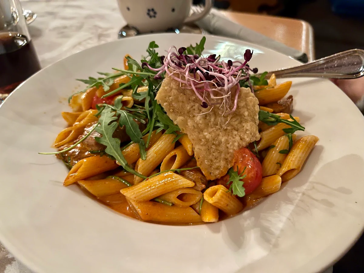 Penne Mit Rinderfiletspitzen