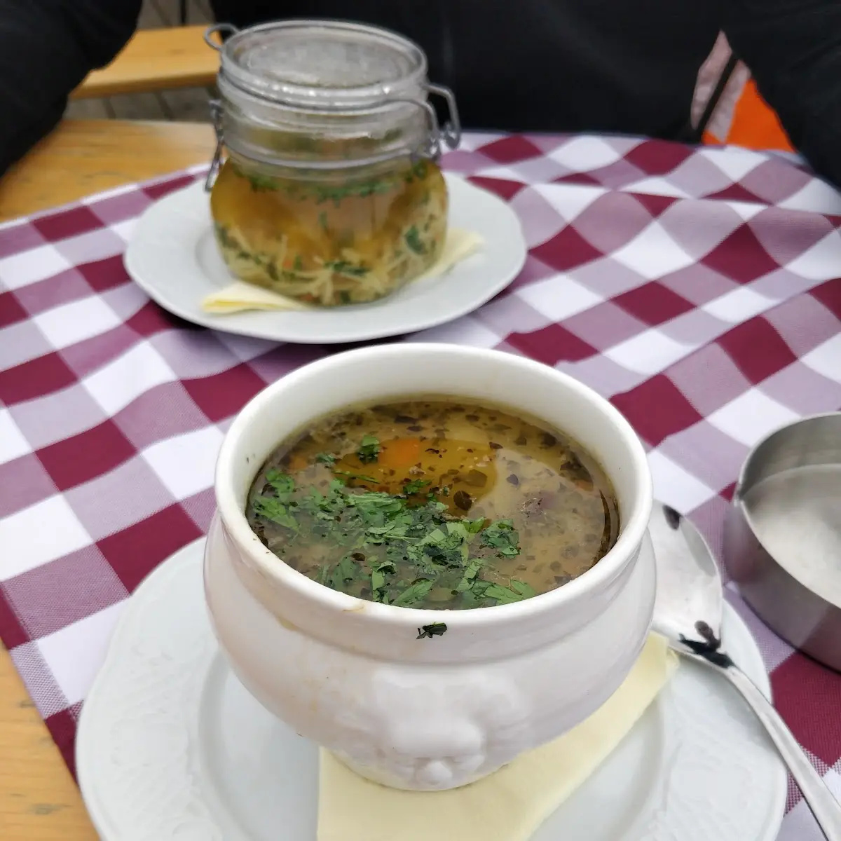 Pressknödelsuppe