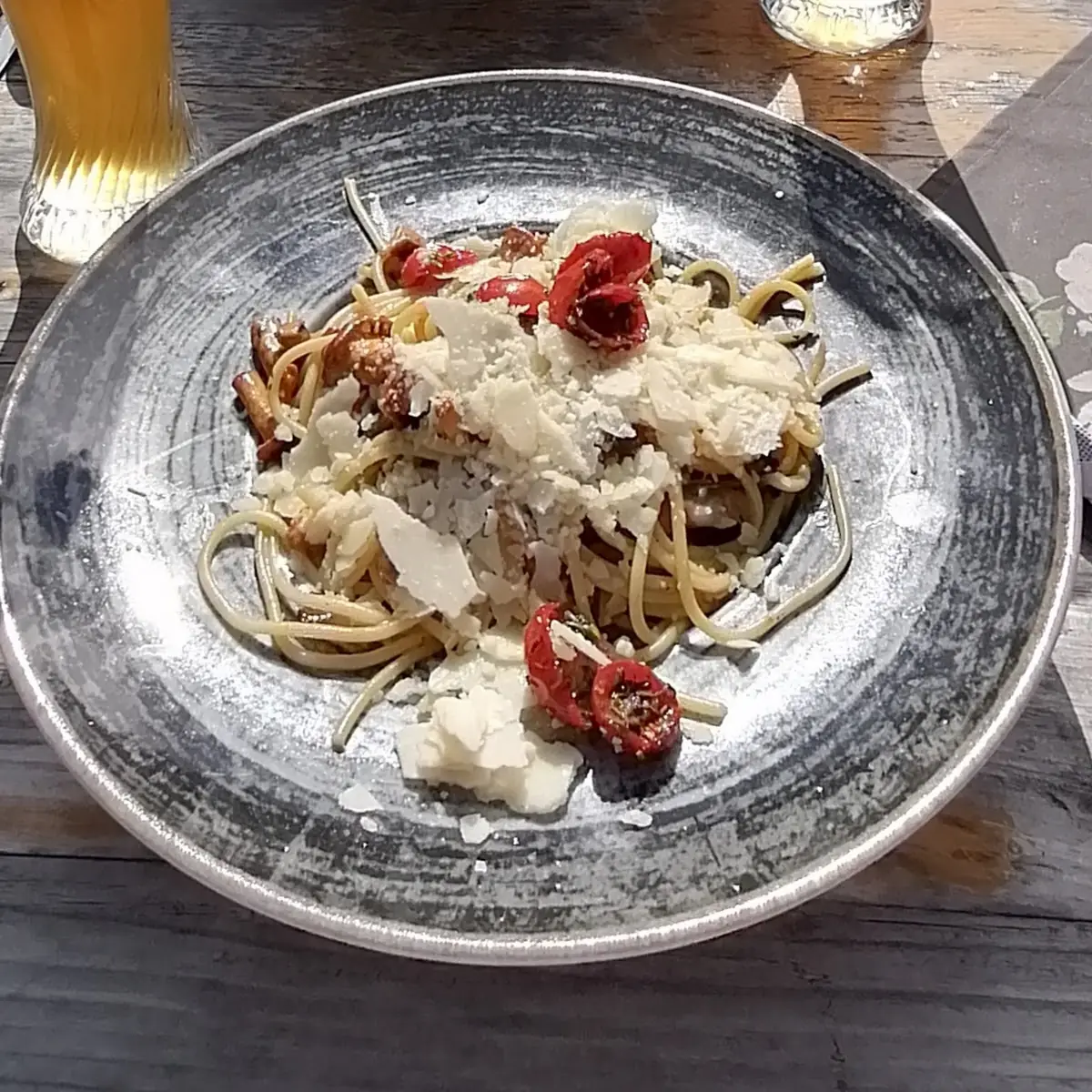 Spaghetti Mit Speck Und Schwammerl