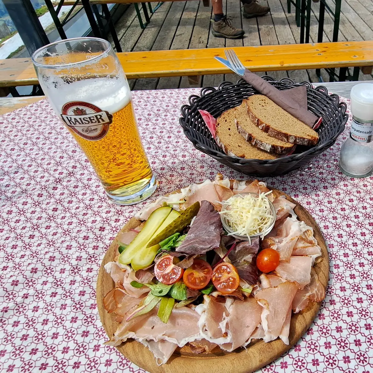 Tiroler Hausspeck Mit Brot