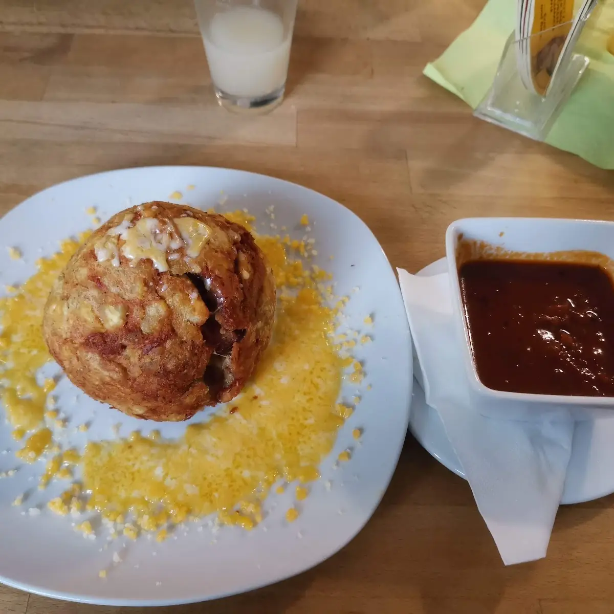 Mofongo Con Chicharon