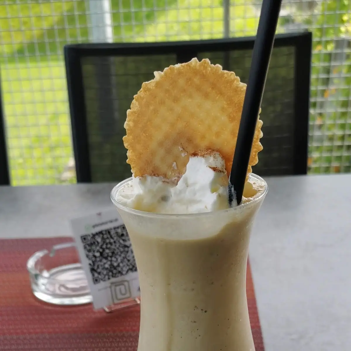 Gerürter Eiskaffee