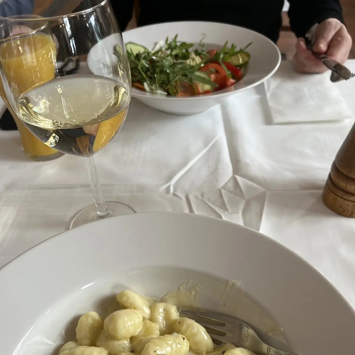 Ñoquis Gorgonzola