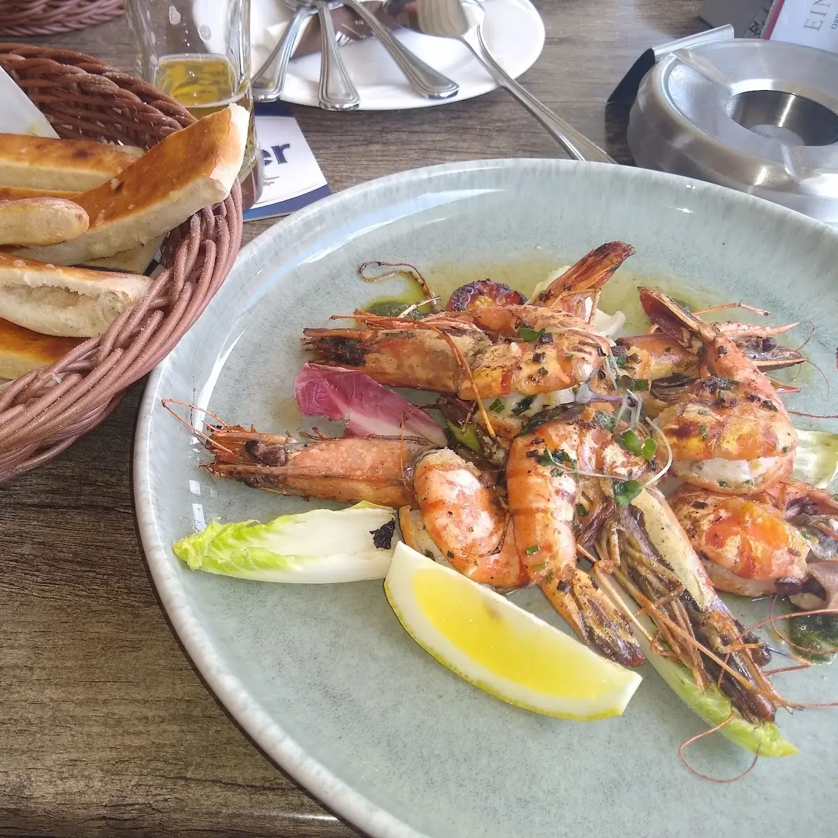 Garnelen In Knoblauchsauce