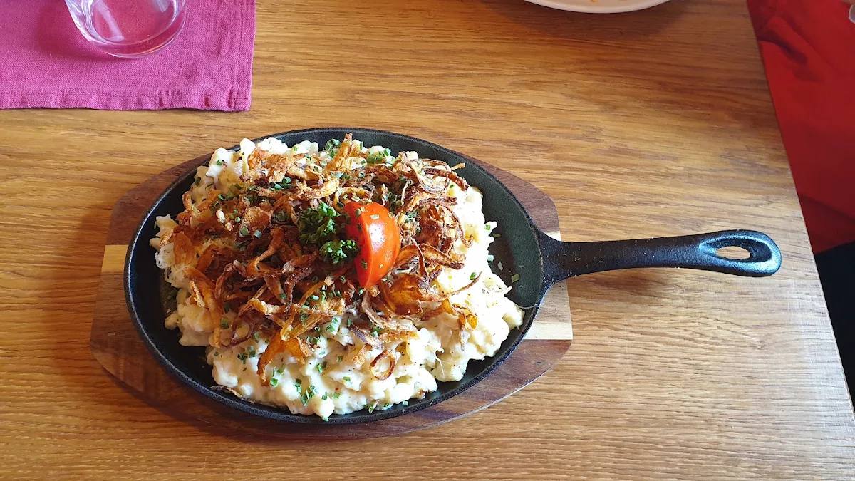 Käsespätzle Mit Röstzwiebeln