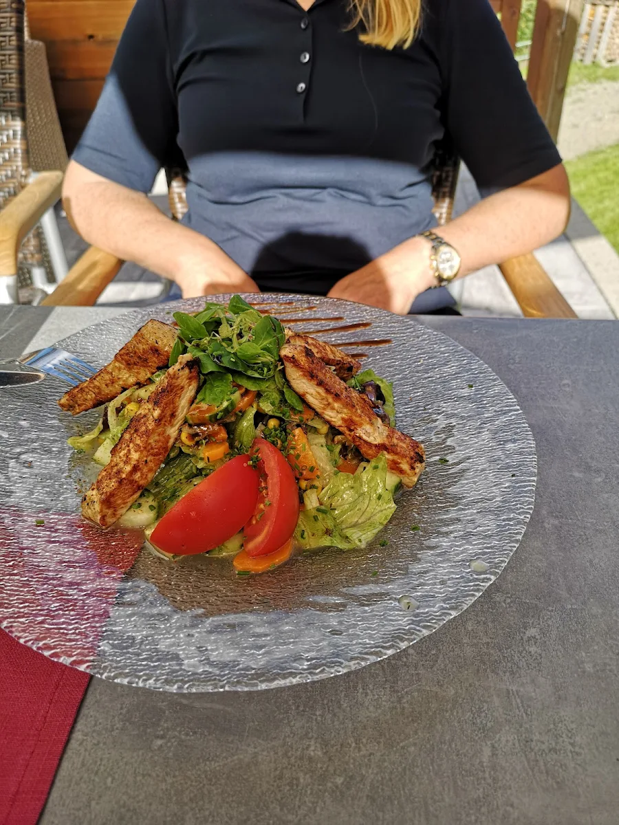 Salat Mit Putenstreifen