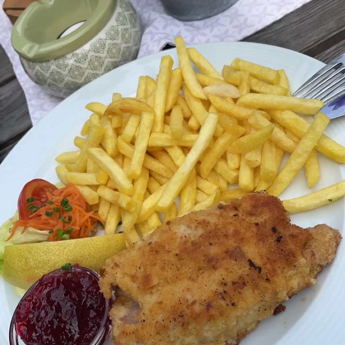 Cordon Bleu Mit Pommes