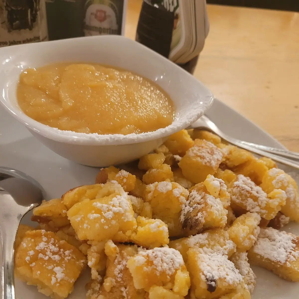 Kaiserschmarrn Mit Apfelmus