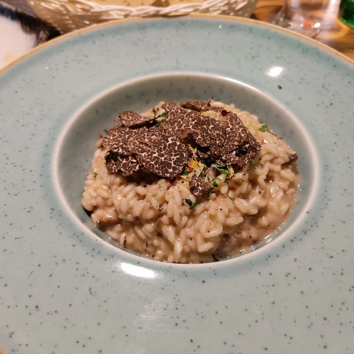 Risotto Funghi Tartufo Nero