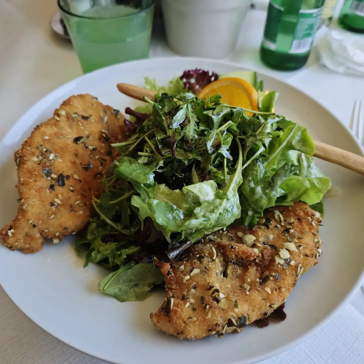 Backhendlsalat