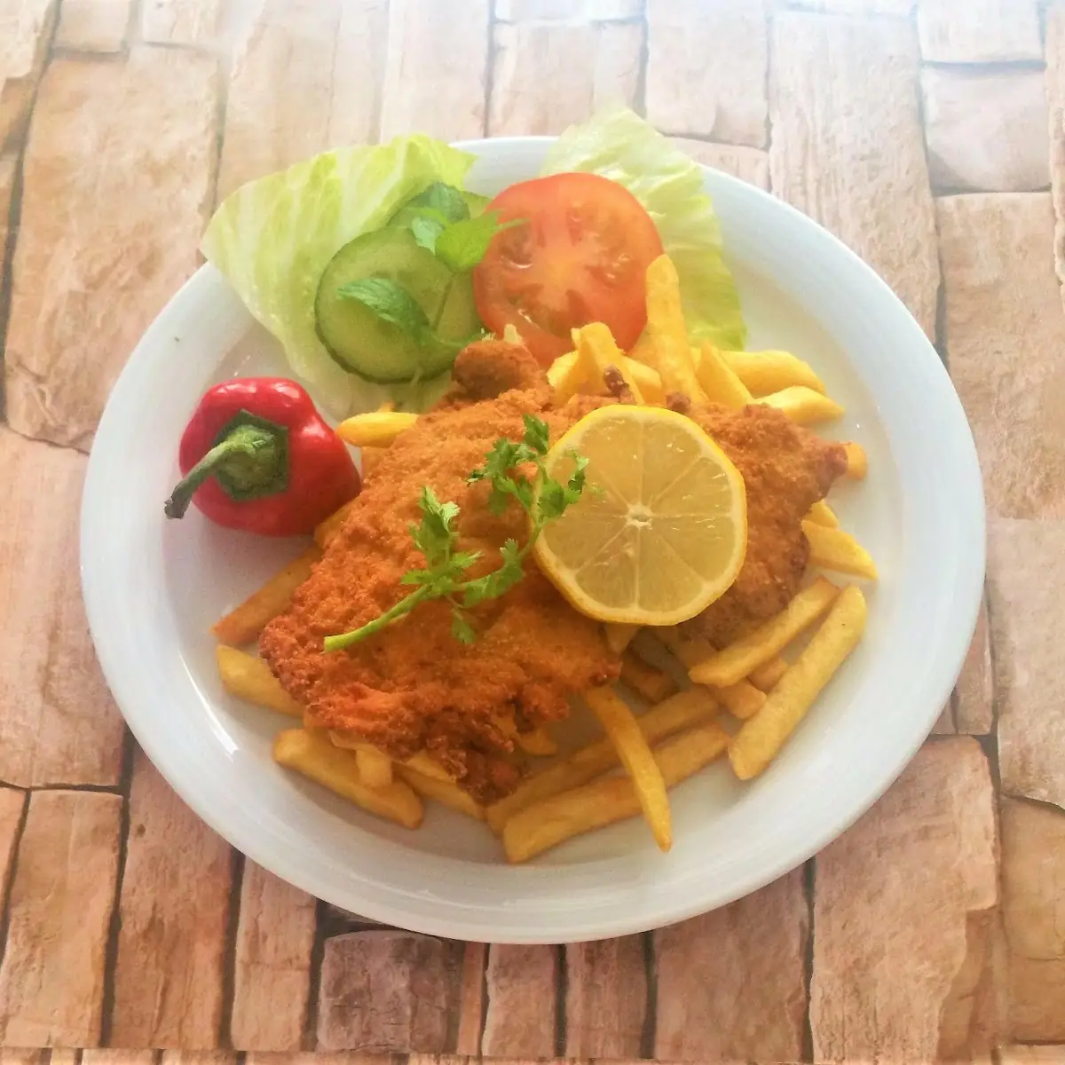 Hühner Schnitzel