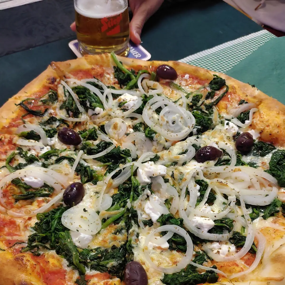 Spinachi Pizzq