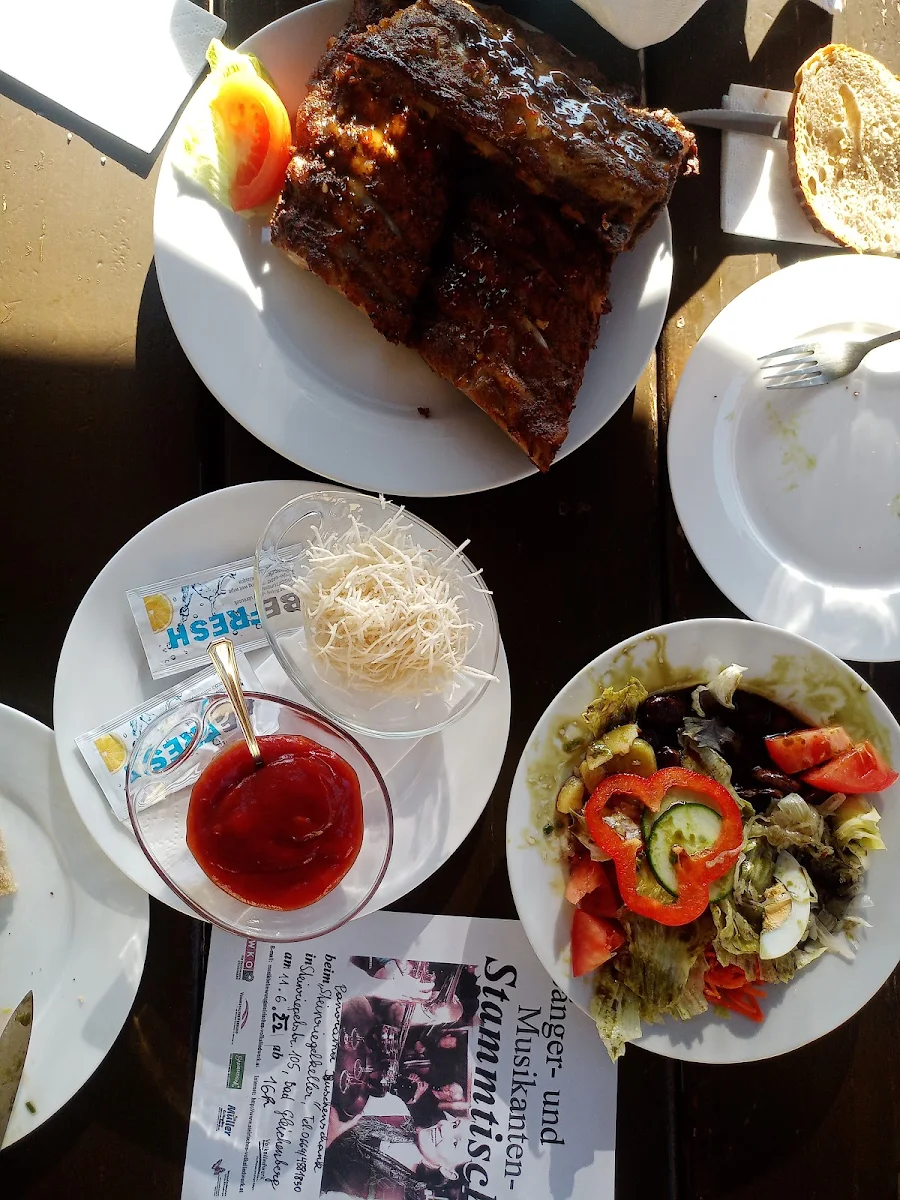 Gegrillte Ripperl Spezialität Des Hauses