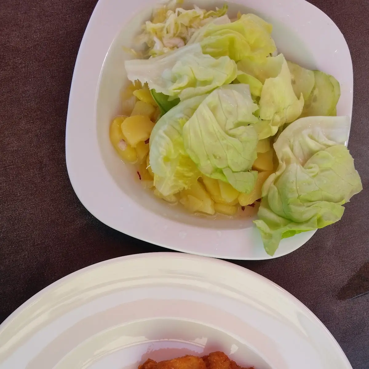 Ausgelöstes Backhendl