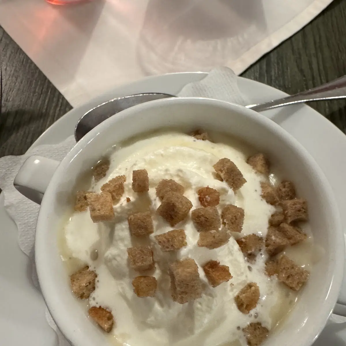 Knoblauchcremesuppe