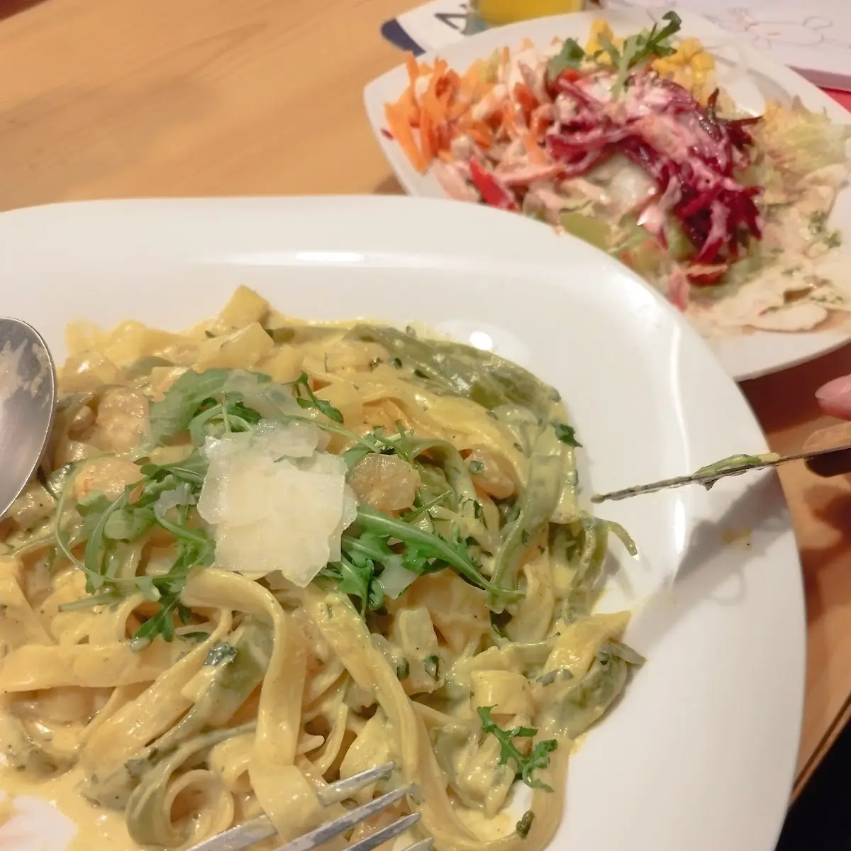 Penne Mit Curry Und Garnelen