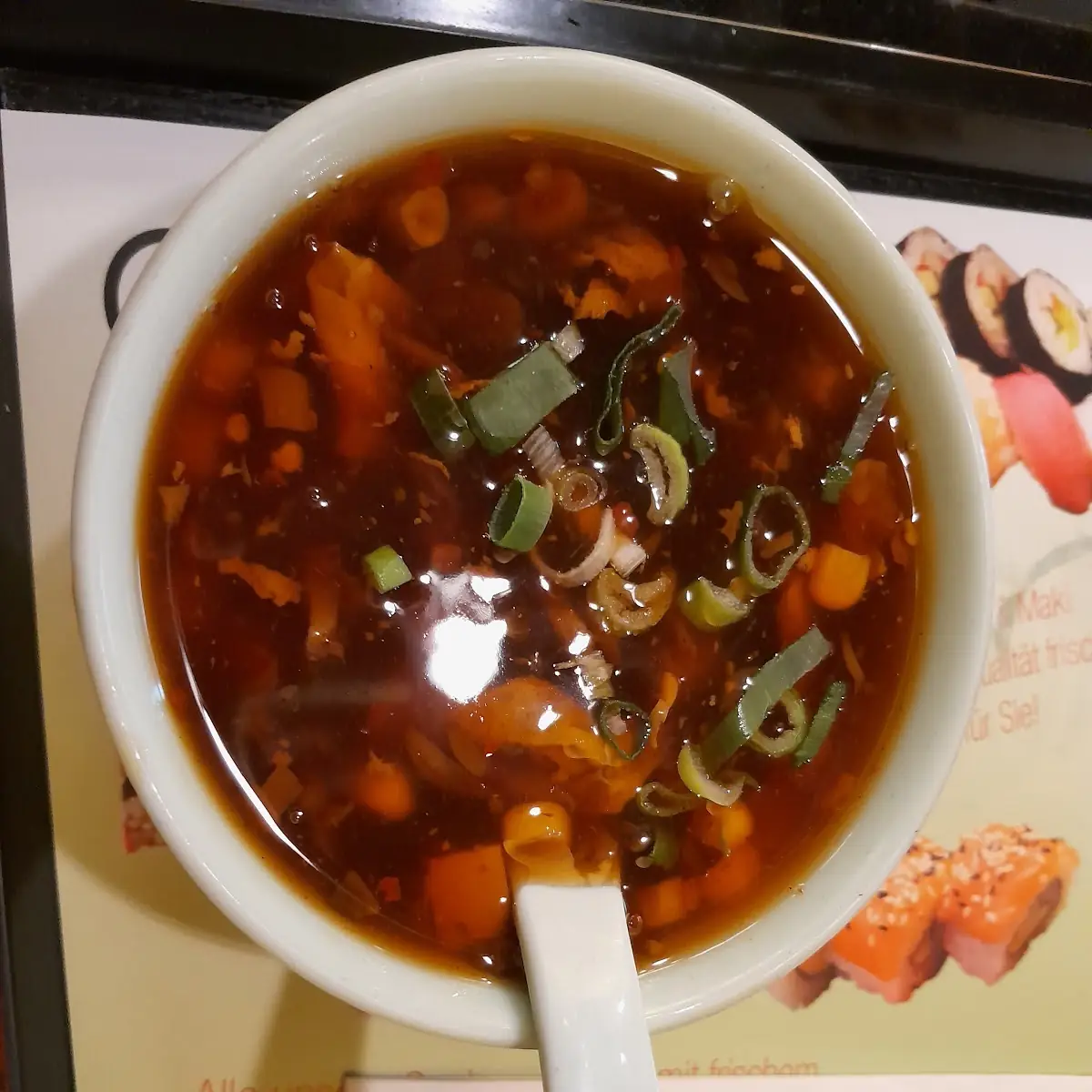 Süßsaure Suppe