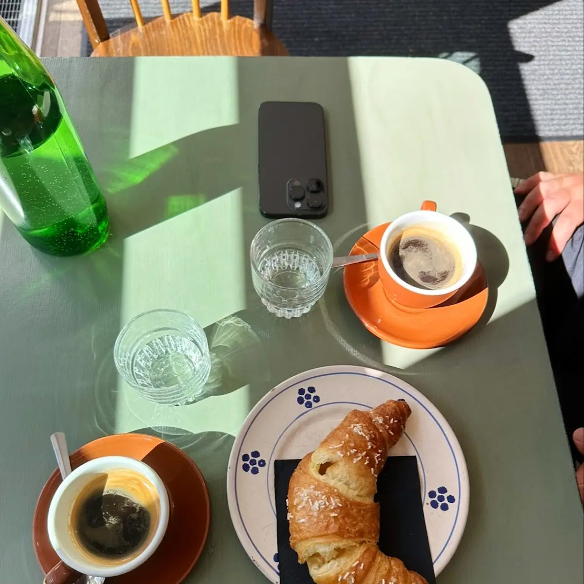 Americano & Croissant