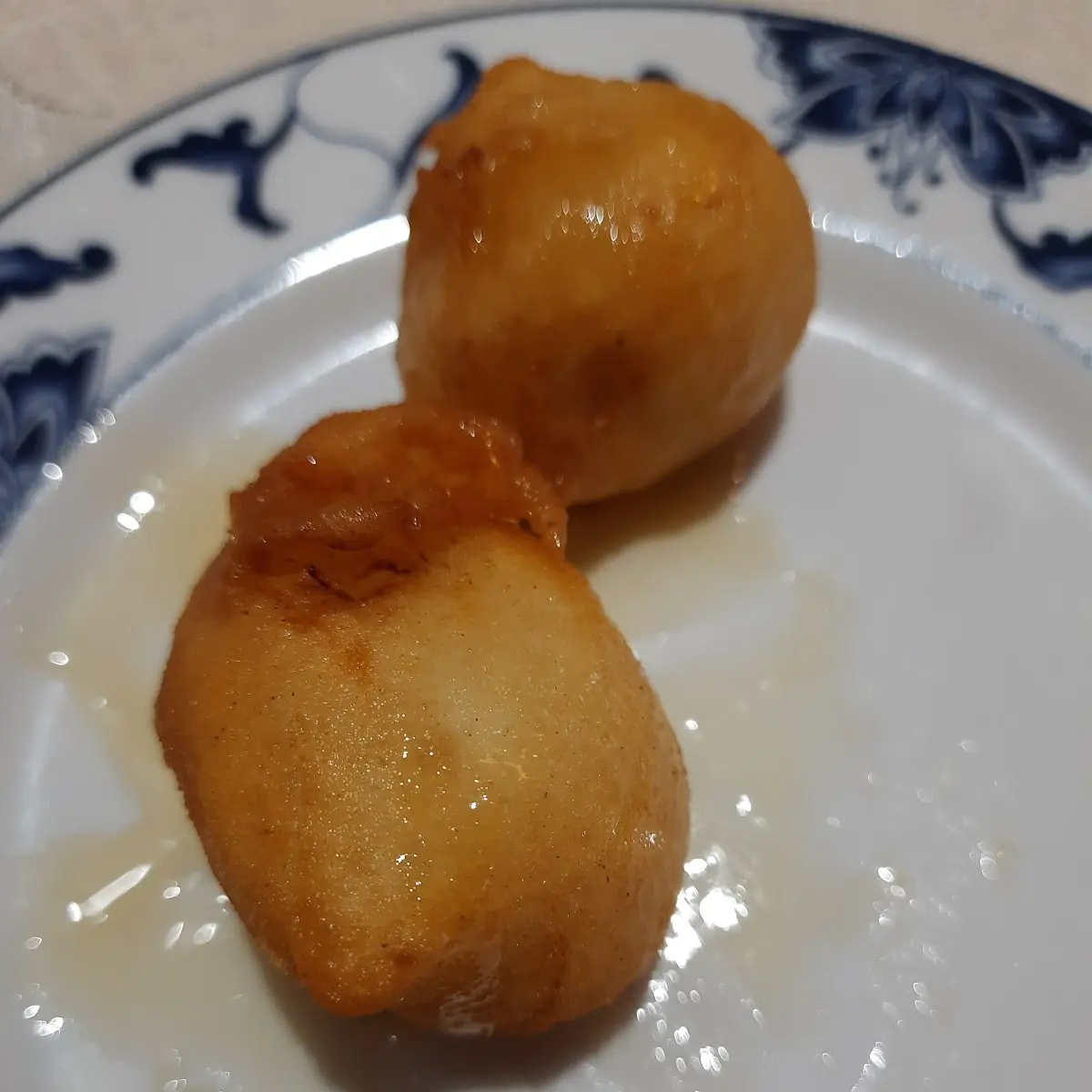 Gebackene Banane Mit Honig